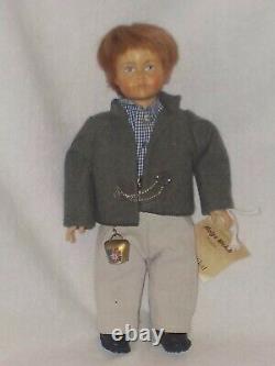 12 Hand Wood Carved Boy Doll By Helga Weich From Germany 2005 WithBox
