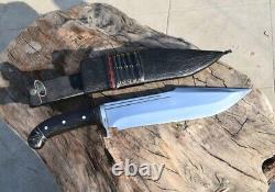 12 inches Bowie Horn, handmade knife-kukri knife-Bowie from Nepal-Full tang