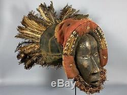 181038 Old Tribal Used African Mask from the Dan Guere Liberia
