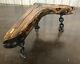 1884 Shipwreck Furniture Bench Chain Wood From Chandler J Wells Whiskey Island