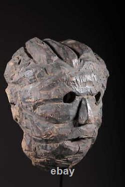 189# Antique Himalayan Mask, From West Nepal With CERTIFICATE