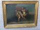 18th Cent Italien School Oil Painting On Wood Panel Putties, From Chateau