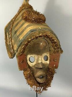190729 Old Tribal Used African Mask from the Dan Guere Liberia