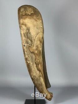 190814 Large Old & Tribal used African Mask from the Fang Gabon