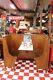 1920s Original Single Station Wood Booth Furniture From Big Bear, Ca