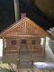 1920s Folk Art Lot Cabin Doll House From Martinsburg Pa Aafa Sweet Xmas Display