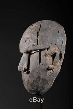 193# Antique Himalayan Mask, From West Nepal With CERTIFICATE