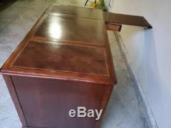 1930's Antique executive Desk Original used at Carlyle hotel from 1930's- 1998