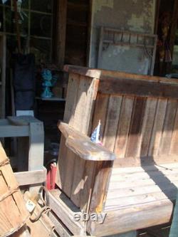 1940's Porch Swing, from Appalachian Mountains 4 Ft X 3 Ft Wood Apple Crate