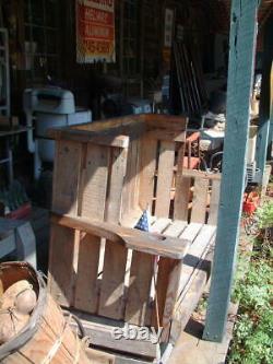 1940's Porch Swing, from Appalachian Mountains 4 Ft X 3 Ft Wood Apple Crate