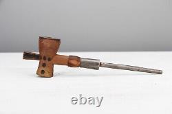 1940s Colonial Smoking Pipe from Angola, Chokwe, African Art