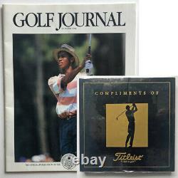 1997 Promo Set from Titleist with Tiger Woods Rookie Card + Magazine