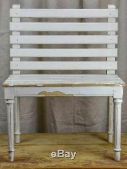 19th Century suitcase bench from a French hotel