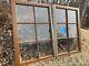 2 -31 X 21 Vintage Window Sashes Old 6 Pane Frame From 1966 Arts & Craft