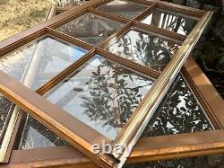 2 -31 x 21 Vintage Window sashes old 6 pane Frame From 1966 Arts & Craft