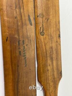 2 Collectible Original Mid Century Wood Letter Openers From Israel Jerusalem