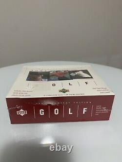 2001 UD Upper Deck Golf Factory Sealed Box Tiger Woods RC Rookie Year From Case