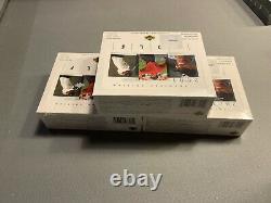(3) MINT 2001 Upper Deck Golf Hobby Boxes from Sealed Case. Tiger Woods PSA 10