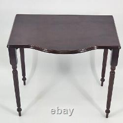 3 Traditional Mahogany Nesting Tables From Bombay Company 22 x 15 x 20 Tall