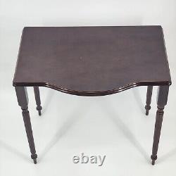 3 Traditional Mahogany Nesting Tables From Bombay Company 22 x 15 x 20 Tall