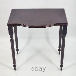 3 Traditional Mahogany Nesting Tables From Bombay Company 22 x 15 x 20 Tall