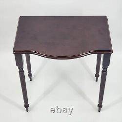 3 Traditional Mahogany Nesting Tables From Bombay Company 22 x 15 x 20 Tall