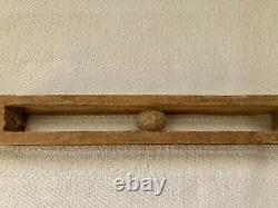 #3 Vintage Folk Art Wood Carved Chain with Ball in Cage Whimsy 22 Down From $160