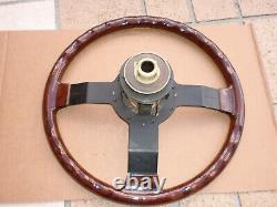 85 Alfa Romeo Giulietta OEM Gallino Steering Wheel wood original from factory
