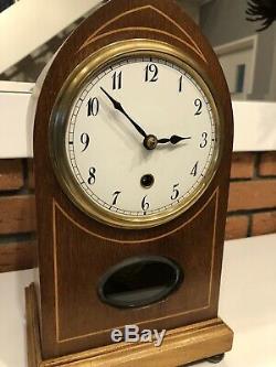 A Beautiful Large Antique Mantel Shelf Bracket Clock From Around 1940