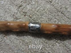 ANTIQUE 1800s THORN WOOD ENGLISH CANE from Birmingham, ENGLAND