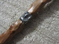 ANTIQUE 1800s THORN WOOD ENGLISH CANE from Birmingham, ENGLAND