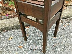 ANTIQUE nice compact plant stand stickley era w5747 PRICE REDUCED from $425