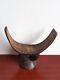 Africa Ethiopia, Somalia Headrest Hand Carved From A Single Wood Glossy Patina