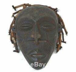 African Chokwe Ceremonial Chief Mask from Angola DRC Democratic Republic Congo