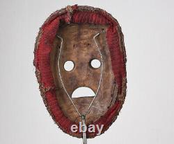 African Congo mask wooden tribal mask from PENDE tribe mbagu mask DRC Zaire 3823