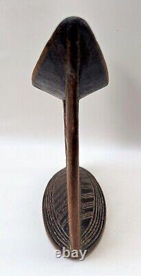 African Ethiopian Kambatta Tribal Wooden Headrest From Ethiopia