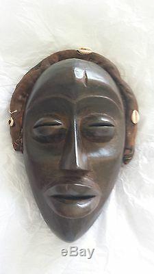 African Mask from the tribe of DAN West Africa (Ivory Coast, East Liberia)