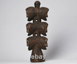 African Statue from LEGA tribe divinity statue fetish DRC wooden tribal art 3100