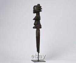African Statue from Luba tribe DRC wooden comb tribal art Congo 3137