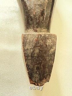 African Wood Flute / Whistle / Musical Instrument From Burkina Faso 7 3/4 Tall