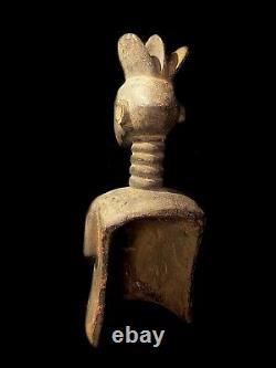 African art handcrafted from one piece Statues Ritual fetish Suku sculpture 782