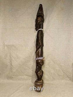 African art handcrafted from one piece wood Fang Mvaï of the Byeri sculpture 145