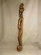 African Art Handcrafted From One Piece Wood Ritual Fetish Suku Sculpture 141