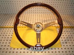 Alfa Romeo spider PERSONAL 75-81 WOOD Classic Steering 1 Wheel, No Horn switch