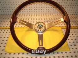 Alfa Romeo spider PERSONAL 75-81 WOOD Classic Steering 1 Wheel, No Horn switch