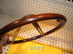 Alfa Romeo spider PERSONAL 75-81 WOOD Classic Steering 1 Wheel, No Horn switch