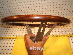 Alfa Romeo spider PERSONAL 75-81 WOOD Classic Steering 1 Wheel, No Horn switch