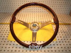 Alfa Romeo spider PERSONAL 75-81 WOOD Classic Steering 1 Wheel, No Horn switch