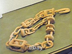 Amazing 39 Hand Carved Wooden Chain Carved From 1 Piece Of Wood With No Breaks