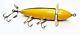 Amazing One-of-four Heddon Musky Rotary Head Lure From The Factory Board Yellow